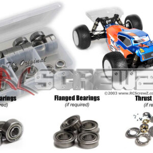 tek018b - Tekno ET410 Truggy (TKR7200) Metal Shielded Bearing Kit