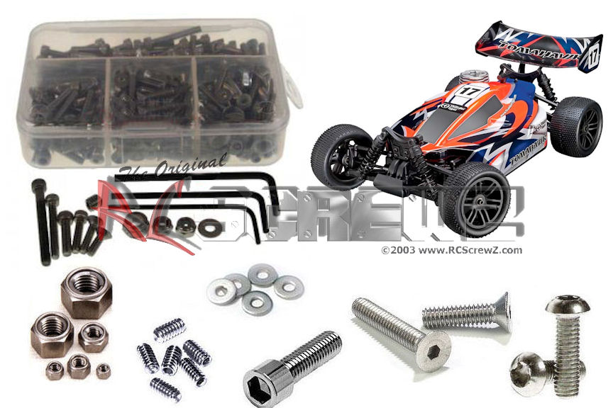 Plaque Arrière Et Vis Thunder Tiger PN0235 TRS - Pièce De Rechange Originale Pour Modélisme RC