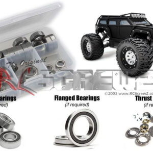 thu039r - Thunder Tiger MT4 K-Rock Rubber Shielded Bearings