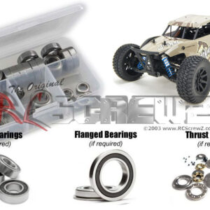 thu040r - Thunder Tiger Jackal 4wd Rubber Shielded Bearings