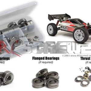 thu043b - Thunder Tiger EB4 G3 Metal Shielded Bearings