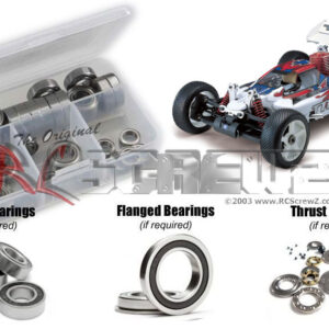 thu044r - Thunder Tiger EB4 S3 Rubber Shielded Bearings