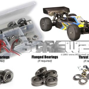 tmc009b - Team C TM4 4wd 1/10th Precision Bearing Kit