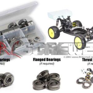 tmc017b - Team C TC02C EVO 1/10th Precision Bearing Kit