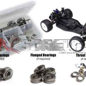 tmc019b - Team C TC02 2wd 1/10th Precision Bearing Kit