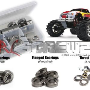 tra001b - Metal Shielded Bearing Kit For The Traxxas T-Maxx 2.5 (#4910)