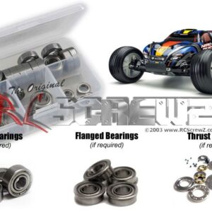 tra006b - Metal Shielded Bearing Kit For The Traxxas Nitro Rustler 2.5/SE (#44096-3)