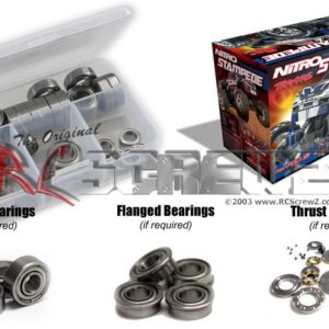 tra007b - Metal Shielded Bearing Kit For The Traxxas Nitro Stampede RTR