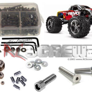 tra012 - Stainless Steel Screw Kit For The Traxxas Revo 2.5/RTR (#5310)