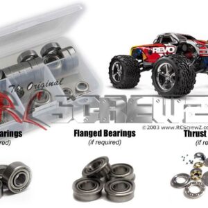 tra012b - Metal Shielded Bearing Kit For The Traxxas Revo 2.5/RTR (#5310)