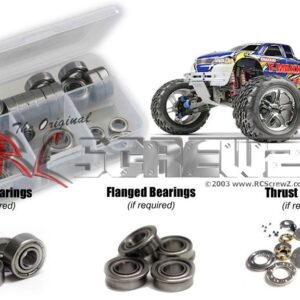 tra016b - Metal Shielded Bearing Kit For The Traxxas T-Maxx 3.3 (#4907)