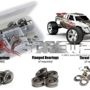tra020b - Metal Shielded Bearing Kit For The Traxxas Rustler XL-5 (#37054-4)