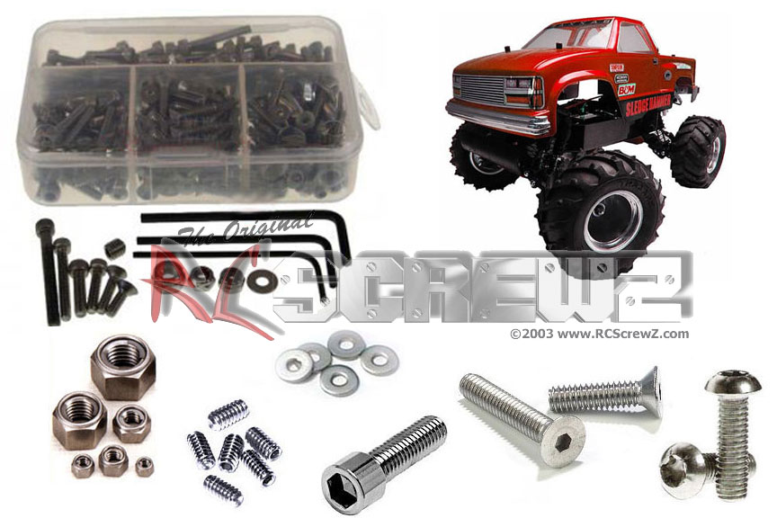 Traxxas Kit 67076-4 tra087 205+ pieces RCScrewZ Traxxas Rustler 4x4/VXL Stainless Steel Screw Kit