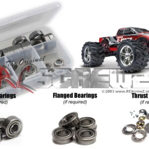 tra030b - Metal Shielded Bearing Kit For The Traxxas E-Maxx2 EVX (#39036)