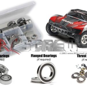 tra033r - Rubber Shielded Bearing Kit For The Traxxas Slash 1/10 2WD (#58024/34)