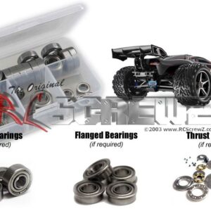 tra034b - Metal Shielded Bearing Kit For The Traxxas E-Revo 1/10th (#5603/56085/56087)