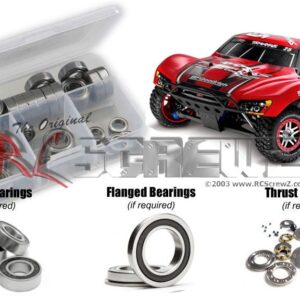 tra040r - Traxxas Slayer Pro 4x4 1/10th (#59076-3) Compatible Rubber Shielded Bearing Kit