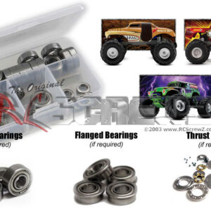 tra045b - Traxxas Monster Jam Replica Metal Shielded Bearings