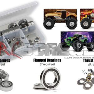 tra045r - Traxxas Monster Jam Replica Rubber Shielded Bearings