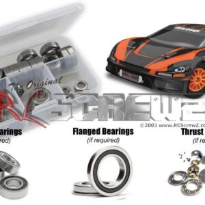 tra072r - Traxxas Rally VXL TSM Rubber Shielded Bearings