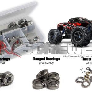 tra076b - Traxxas X-Maxx 4x4 TSM (#77076-3) Compatible Metal Shielded Bearing Kit