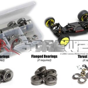 yok018b - Metal Shielded Bearing Kit For The Yokomo YZ-2 Buggy 2wd (#B-YZ2)