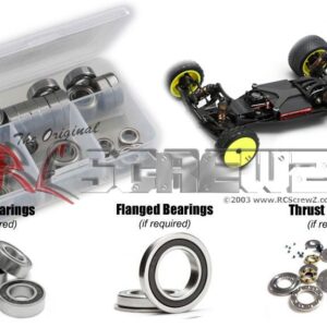 yok018r - Rubber Shielded Bearing Kit For The Yokomo YZ-2 Buggy 2wd (#B-YZ2)