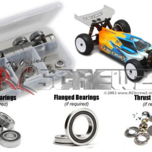 yok021r - Yokomo YZ4 Buggy 4wd Rubber Shielded Bearings