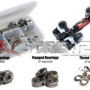 crc015b - Metal Shielded Bearing Kit Compatible With CRC WTF-1 DS Formula 1 (#1502)