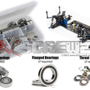 cus010r - Custom Works Intimidator 7 (#0980) Rubber Shielded Bearing Kit