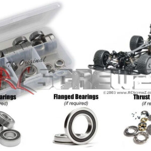 cus013r - Rubber Shielded Bearing Kit For The Custom Works Dominator (#0941)