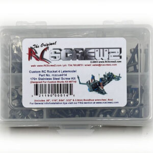 cus014 - Stainless Steel Screw Kit For The Custom Works Rocket 4 Latemodel (#0714)