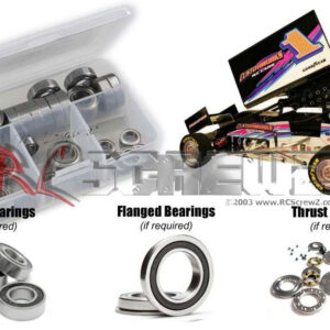 cus015r - Rubber Shielded Bearing Kit For The Custom Works Enforcer GBX3 (#0923)