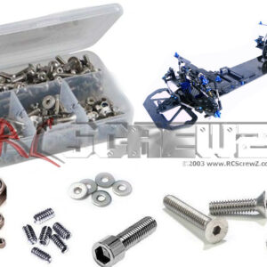 cus016 - Stainless Steel Screw Kit For The Custom Works Patriot Dragcar (#0850)