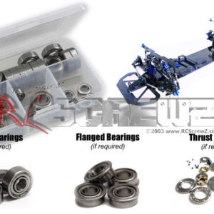 cus016b - Metal Shielded Bearing Kit For The Custom Works Patriot Dragcar (#0850)
