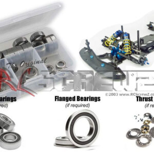 cus017r - Custom Works Rocket 5 (#0716) Compatible Rubber Shielded Bearing Kit