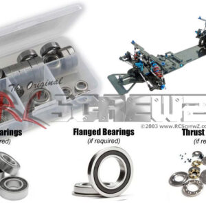 cus019r - Custom Works Patriot V2 Drag (#0852) Compatible Rubber Shielded Bearing Kit