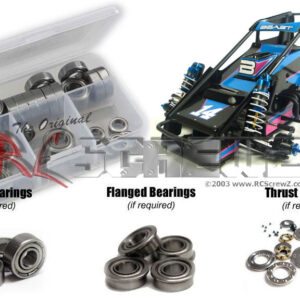 cus020b - Custom Works Beast Midget (#0650) Compatible Metal Shielded Bearing Kit
