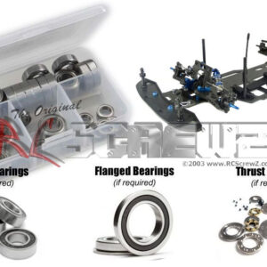 cus021r - Custom Works Intimidator 8 (#0981) Compatible Rubber Shielded Bearing Kit