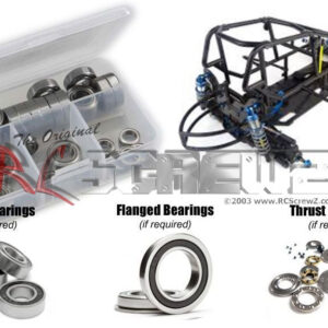 cus023r - Custom Works Enforcer 8 GBX Offset (#0976) Compatible Rubber Shielded Bearing Kit