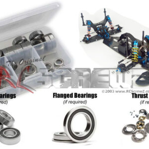 cus026r - Custom Works Rocket 5.1 LM/Modified (#0717) Compatible Rubber Shielded Bearing Kit