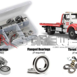 czr004r - Rubber Shielded Bearing Kit Compatible With Cross RC WT-4 Roll Back Wrecker (#CZRWT4)