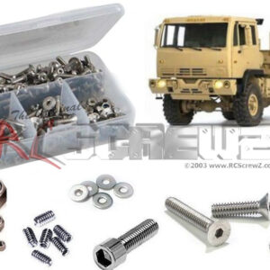 czr017 - Stainless Steel Screw Kit For The Cross RC FC-6 (#CZRFC6)