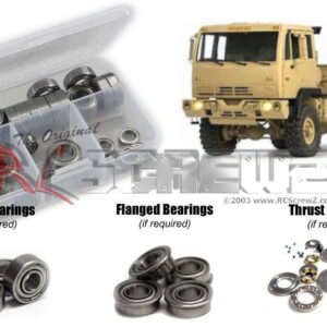 czr017b - Metal Shielded Bearing Kit Compatible With Cross RC FC-6 (#CZRFC6)
