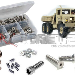 czr020 - Stainless Steel Screw Kit For The Cross RC HC-6 (#CZR90100040)