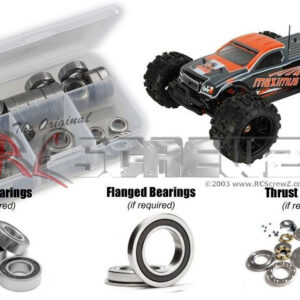 dhk013r - Rubber Shielded Bearing Kit For The DHK Maximus EP (#8382)