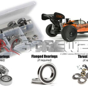 ecx003r -ECX Revenge Type N 1/8th (#ECX0801) Compatible Rubber Shielded Bearing Kit