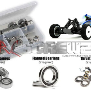 ecx005r - ECX Boost 2wd 1/10th (#ECX3100) Compatible Rubber Shielded Bearing Kit