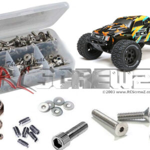 ecx006 - ECX Ruckus 2wd Monster 1/10th (#ECX03431) Compatible Stainless Screw Kit