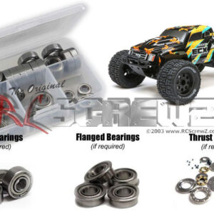 ecx006b - ECX Ruckus 2wd Monster 1/10th (#ECX03431) Compatible Metal Shielded Bearing Kit